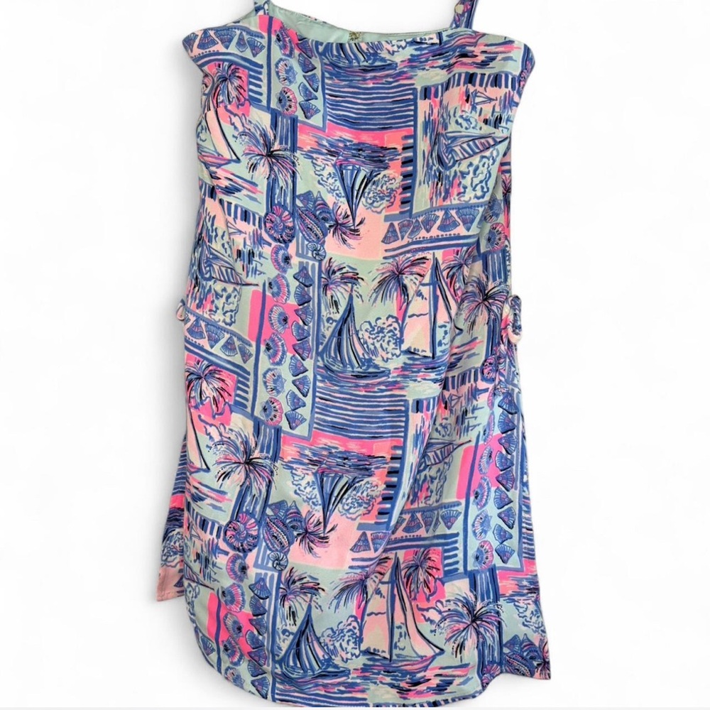 Lilly Pulitzer Pink and Blue Romper